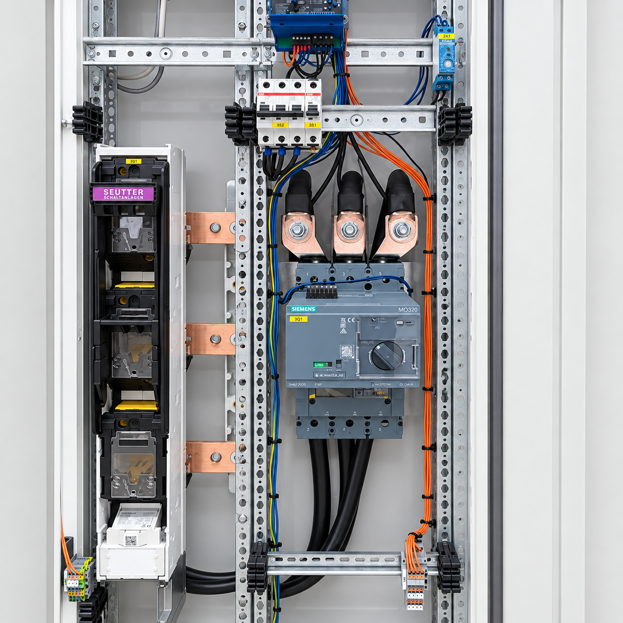 Messwandlerschrank 630A + NA-Schutz (inkl. APZ-Feld)