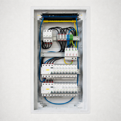 Hohlwandverteiler 4-reihig / 48TE